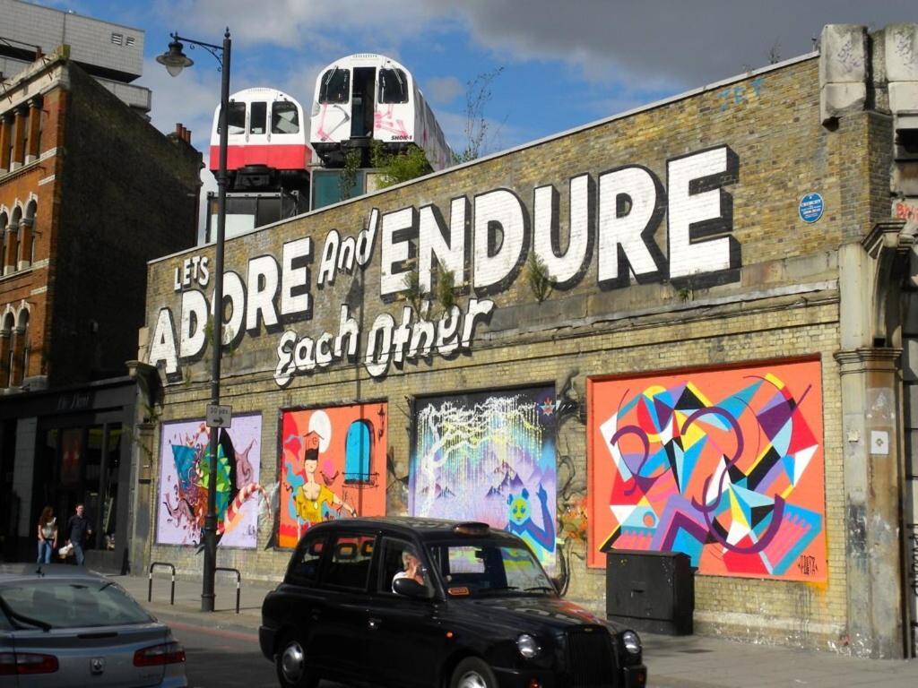 Central Shoreditch Flat By Box Park & Spitalfields Market ロンドン エクステリア 写真